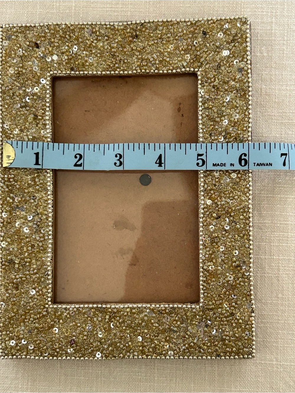 Beaded Sparkle Photo Frames set of 2 - Picture 7 of 9
